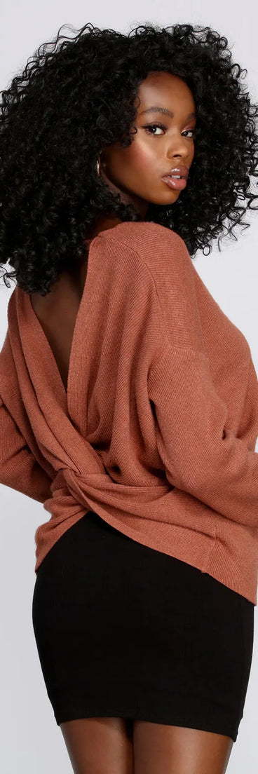 What's Knot To Like Pullover