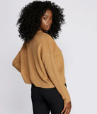 Owning Knit Ribbed Sweater