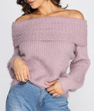 Effortlessly Pretty Eyelash Knit Sweater