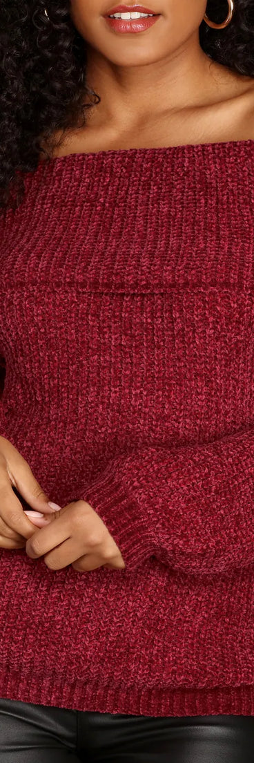 Soft And Cozy Chenille Sweater