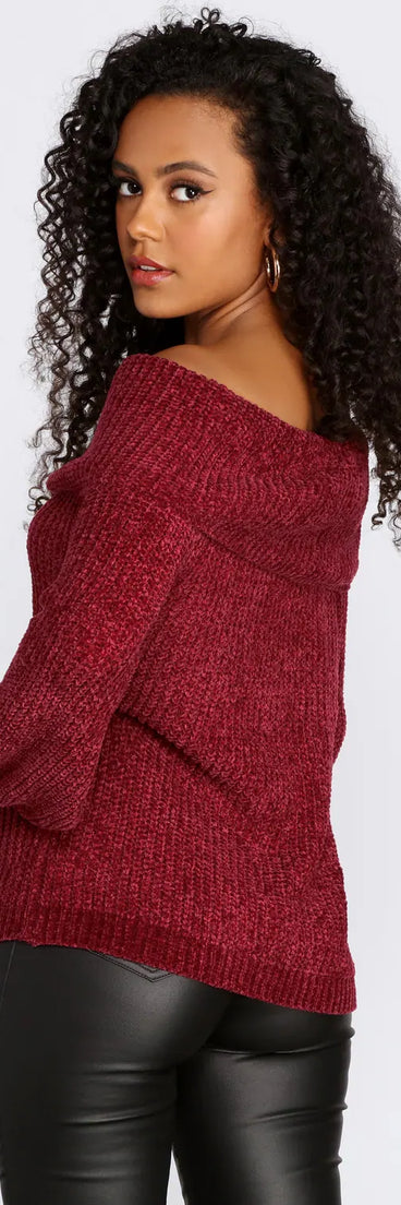 Soft And Cozy Chenille Sweater