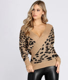 Can't Be Tamed Surplice Sweater