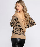 Can't Be Tamed Surplice Sweater