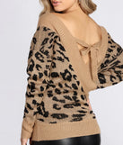 Can't Be Tamed Surplice Sweater