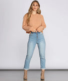 Crisp Days Chenille Pullover