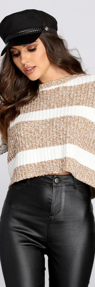 Soft In Stripes Sweater