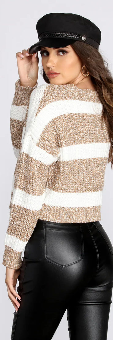Soft In Stripes Sweater
