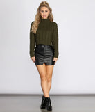 Laidback Lady Tie Back Sweater
