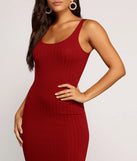 What's The Scoop Neck Dress