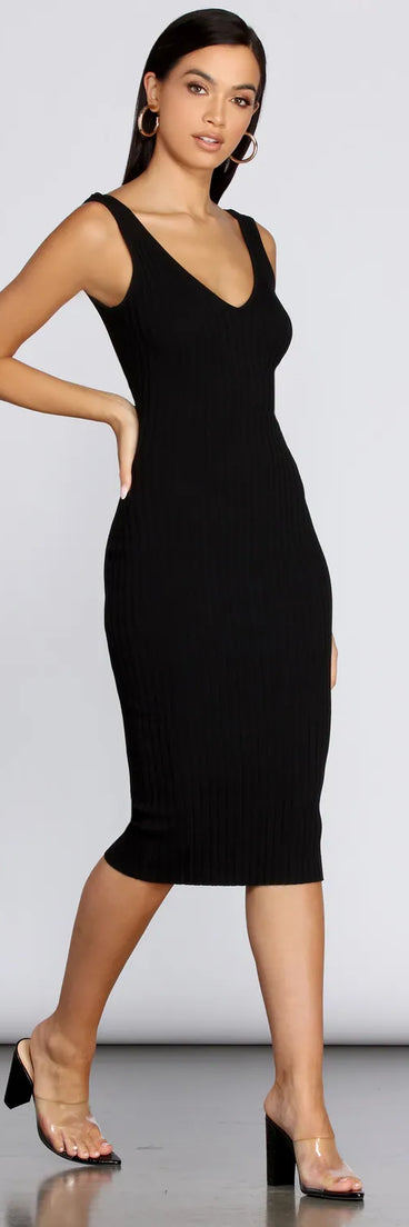 Gettin' Midi With It Dress
