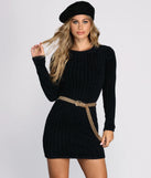 The Fuzz Sweater Dress
