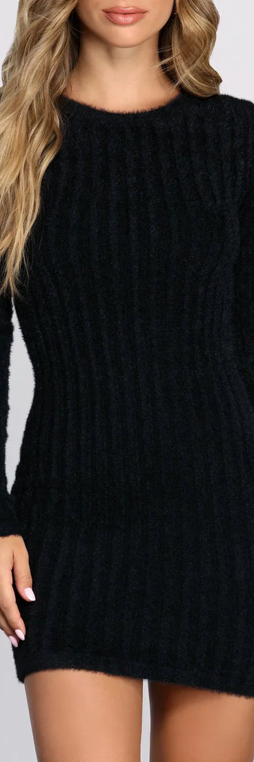 The Fuzz Sweater Dress