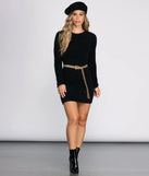 The Fuzz Sweater Dress