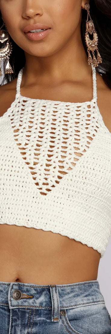 Summer Vibes Halter Top