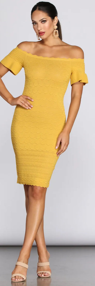 True To Your Heart Mini Dress