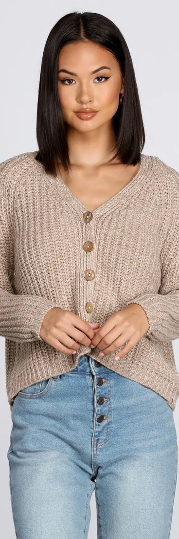 All For You Knit Cardigan