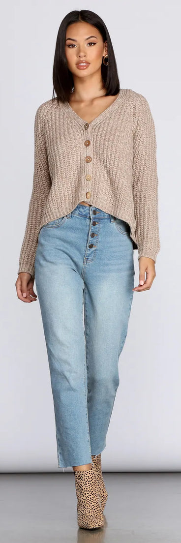 All For You Knit Cardigan