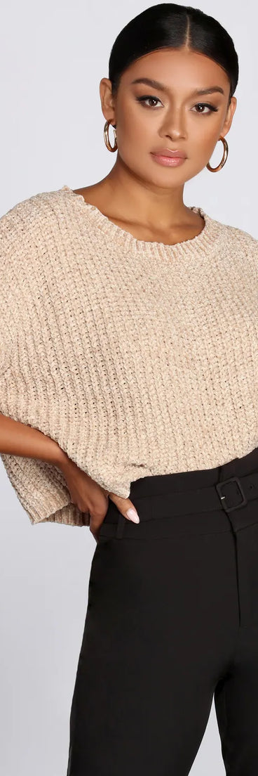 Soft and Snug Crop Sweater