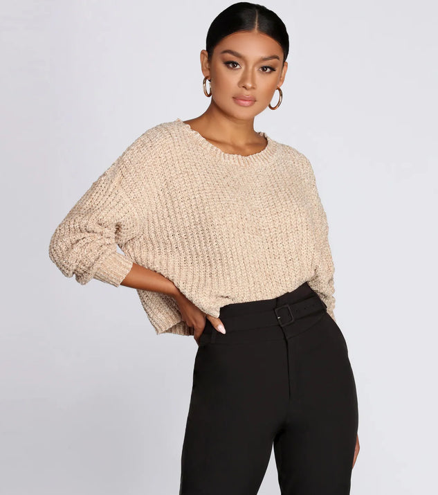 Soft and Snug Crop Sweater