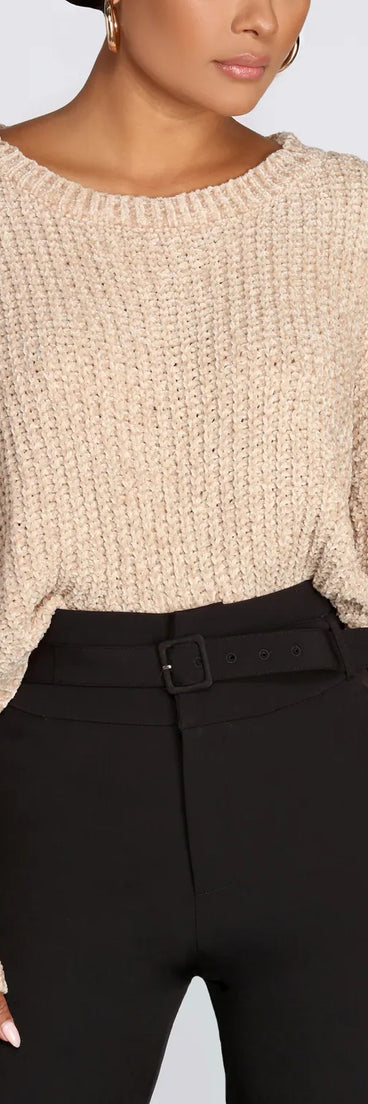 Soft and Snug Crop Sweater