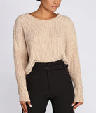 Soft and Snug Crop Sweater