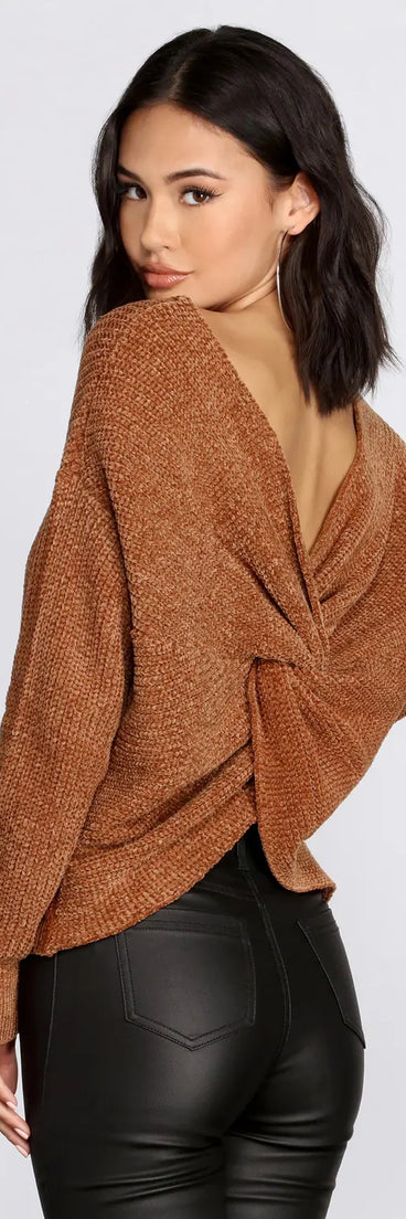 Ready To Chill Chenille Sweater