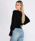Chic Cozy Peplum Sweater