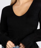 Chic Cozy Peplum Sweater