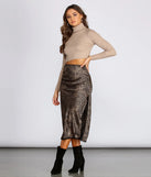 Turtleneck Cropped Sweater