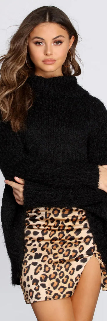 Soft And Sweet Turtleneck Sweater