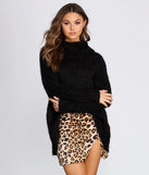 Soft And Sweet Turtleneck Sweater