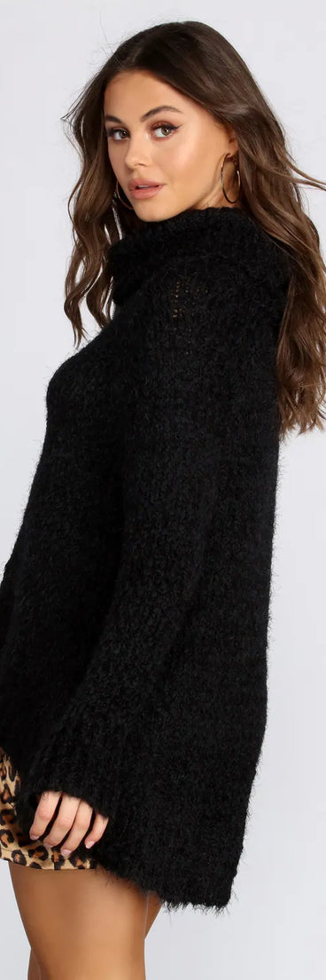 Soft And Sweet Turtleneck Sweater