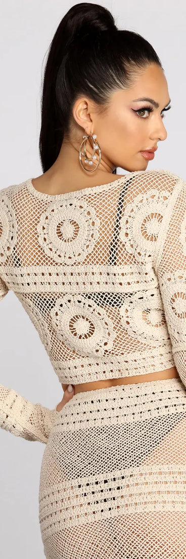Crochet Chic Crop Top