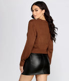 Basically Cute Cropped Sweater