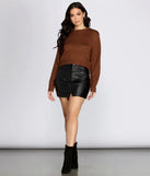Basically Cute Cropped Sweater