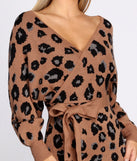 Feline Fierce Sweater Dress