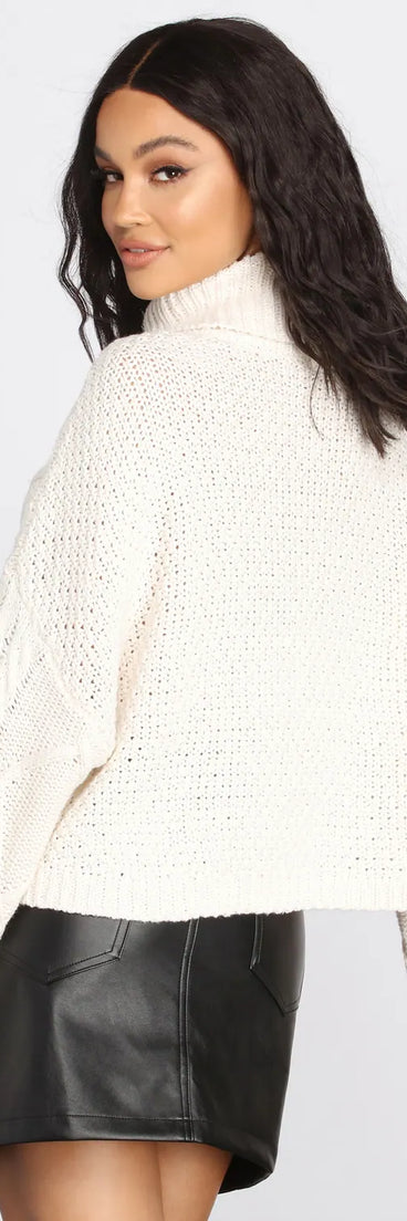 All Up In Knit Sweater