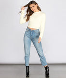 Open Back Eyelash Knit Crop Top
