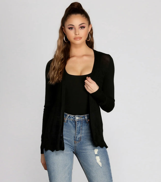 It's A Casual Girl Thing Cardigan