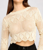 Flawlessly Fab Crochet Crop Top