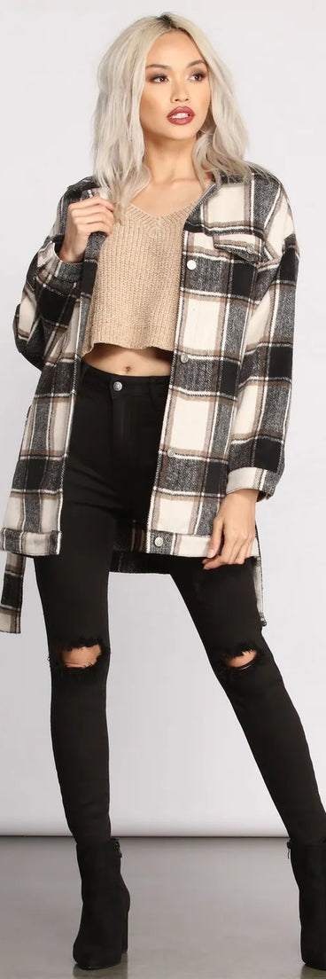 Keep It Chill In Chenille Cropped Sweater