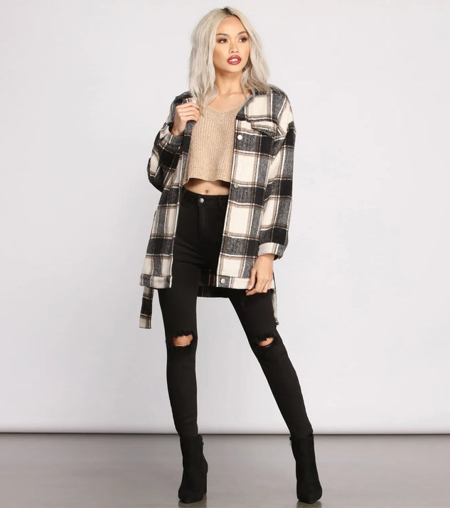 Keep It Chill In Chenille Cropped Sweater