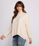 So Cozy Oversized Chenille Sweater