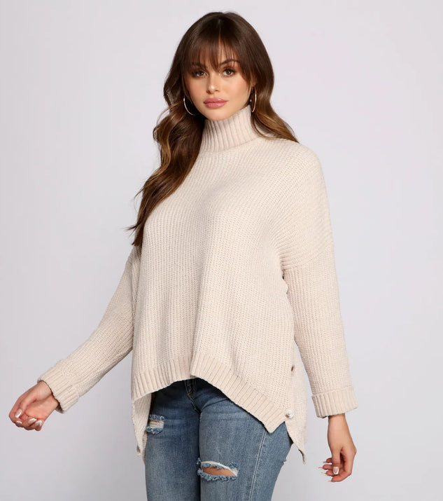 So Cozy Oversized Chenille Sweater