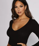 Layer Up Basic Ribbed Knit Bodysuit