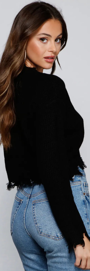 The Casual Crew Cropped Sweater