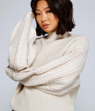 Cuddle Up Cable Knit Sweater