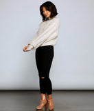 Cuddle Up Cable Knit Sweater