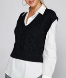 Preppy Trendsetter Layered Tunic