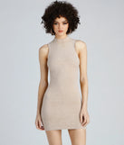 Embrace The Chill Mock Neck Sweater Tunic